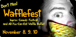 A promotional image for WaffleFest 2012.