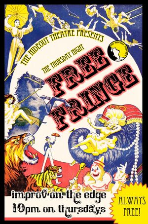 Poster for the Free Fringe.