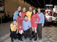 The season-two cast at the convention.